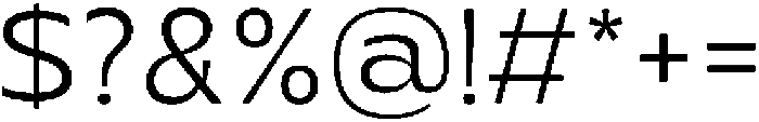 Migno Sans Fine otf (400) Font OTHER CHARS