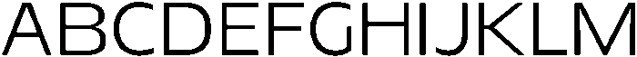 Migno Sans Fine otf (400) Font UPPERCASE