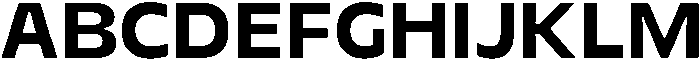 Migno Sans Medium otf (500) Font UPPERCASE