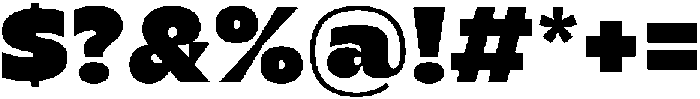 Migno Sans Ultra otf (900) Font OTHER CHARS