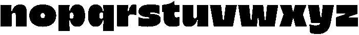 Migno Sans Ultra otf (900) Font LOWERCASE