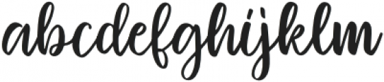 Mignon-Regular otf (400) Font LOWERCASE