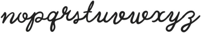 Mignonette Script Regular otf (400) Font LOWERCASE