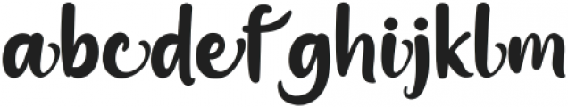 Migoove Alternate2 ttf (400) Font LOWERCASE