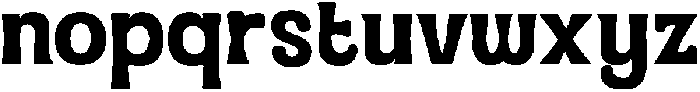 Migra otf (400) Font LOWERCASE