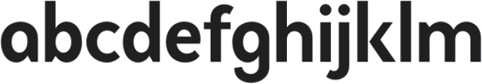 MigrateRegular otf (400) Font LOWERCASE