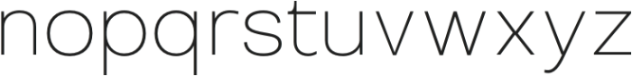 Migrosta JM Thin otf (100) Font LOWERCASE