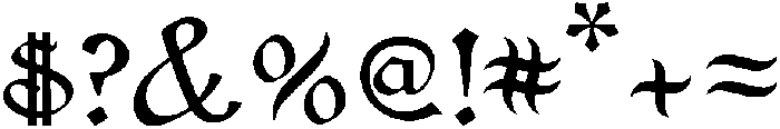 Miguel-Regular otf (400) Font OTHER CHARS