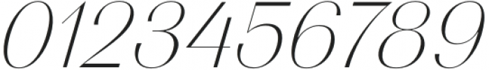 Migura Sans Light Italic otf (300) Font OTHER CHARS