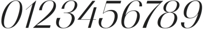 MiguraSans-Italic otf (400) Font OTHER CHARS