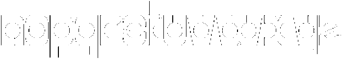 Mijon Inline otf (400) Font LOWERCASE
