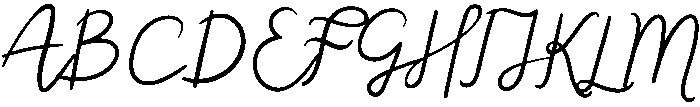 Mikaela Regular otf (400) Font UPPERCASE