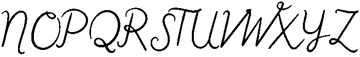 Mikaela Regular otf (400) Font UPPERCASE