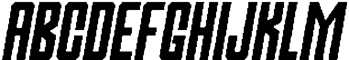 Mikah Regular_Italic otf (400) Font UPPERCASE