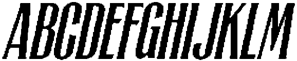 Mikayani Oblique otf (400) Font UPPERCASE
