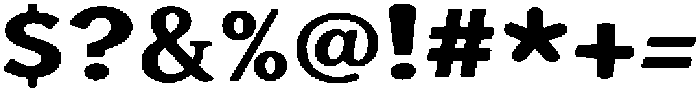 Mike Display Regular otf (400) Font OTHER CHARS