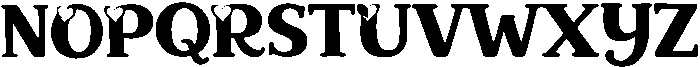 Mike Display Regular otf (400) Font UPPERCASE