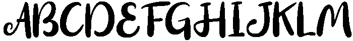 Mike Samiya Regular otf (400) Font UPPERCASE