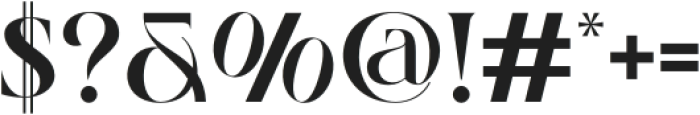 Mikend Regular otf (400) Font OTHER CHARS
