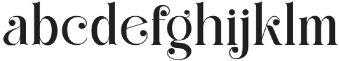 Mikgin Regular otf (400) Font LOWERCASE