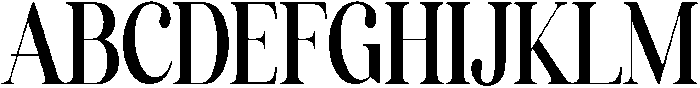 Milan Regular otf (400) Font UPPERCASE