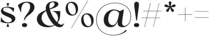 Milanesa Serif DemiBold otf (600) Font OTHER CHARS