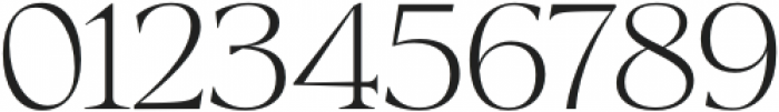 Milanesa Serif Light otf (300) Font OTHER CHARS