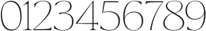 Milanesa Serif Thin otf (100) Font OTHER CHARS