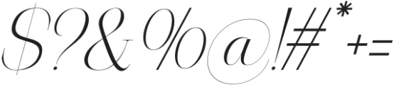 Mildertina Slant Serif Regular otf (400) Font OTHER CHARS