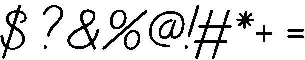 Milena Regular otf (400) Font OTHER CHARS