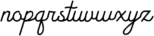 Milena Regular otf (400) Font LOWERCASE