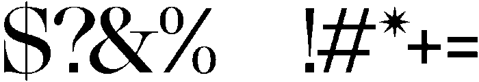 Miles Regular otf (400) Font OTHER CHARS