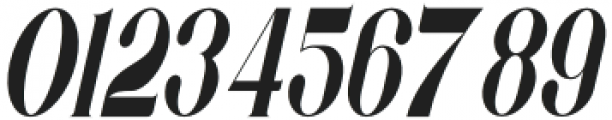 Milestone Condensed Italic otf (400) Font OTHER CHARS
