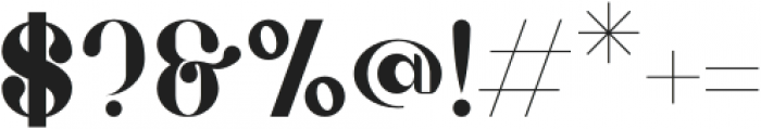 Milestone Regular otf (400) Font OTHER CHARS