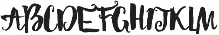 Miletta Typeface otf (400) Font UPPERCASE
