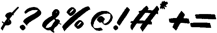 Milion State otf (400) Font OTHER CHARS