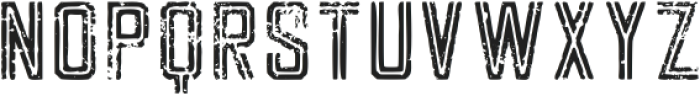 Militarist Lines Rough otf (400) Font UPPERCASE