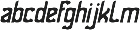 Military Phonetic Italic otf (400) Font LOWERCASE