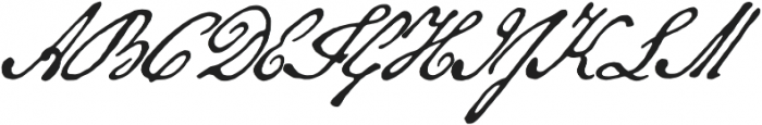 Military Scribe otf (400) Font UPPERCASE