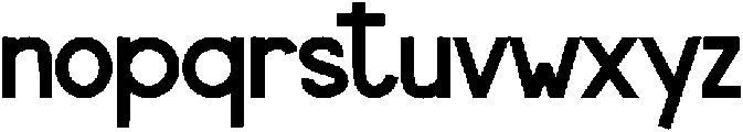 Milk Cheese Regular otf (400) Font LOWERCASE