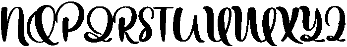 Milk Regular otf (400) Font UPPERCASE