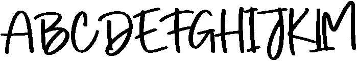 Milk Regular otf (400) Font UPPERCASE