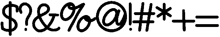 Milk Regular otf (400) Font OTHER CHARS