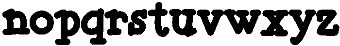 Milk Regular otf (400) Font LOWERCASE