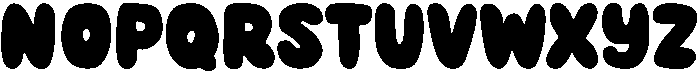 Milk Shake Regular otf (400) Font LOWERCASE