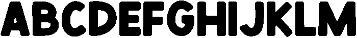 MilkTooth otf (400) Font UPPERCASE