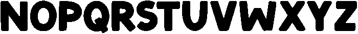 MilkTooth otf (400) Font LOWERCASE