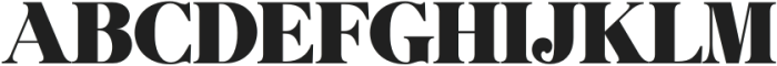 Milka Regular otf (400) Font UPPERCASE