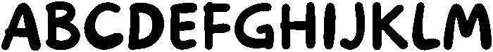 Milkman Regular otf (400) Font UPPERCASE