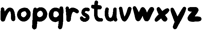 Milkman Regular otf (400) Font LOWERCASE